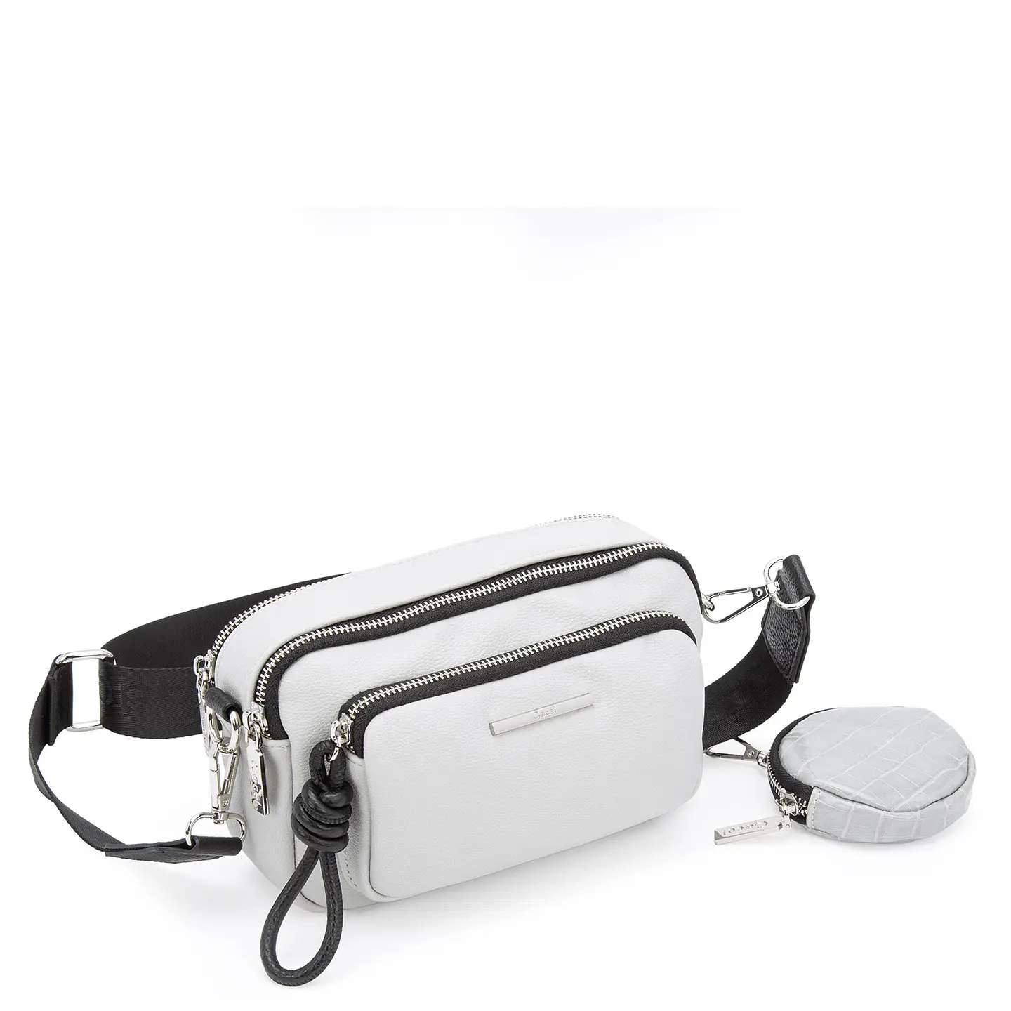 Cartera Gris Gacel CAR3003 3