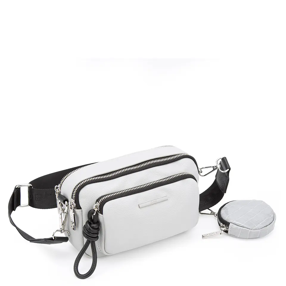 Cartera Gris Gacel CAR3003 3