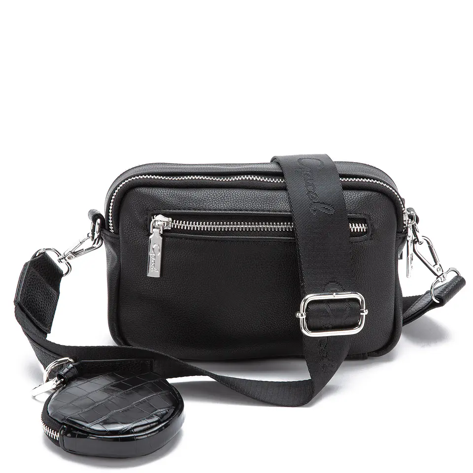 Cartera Negra Gacel CAR3002 2
