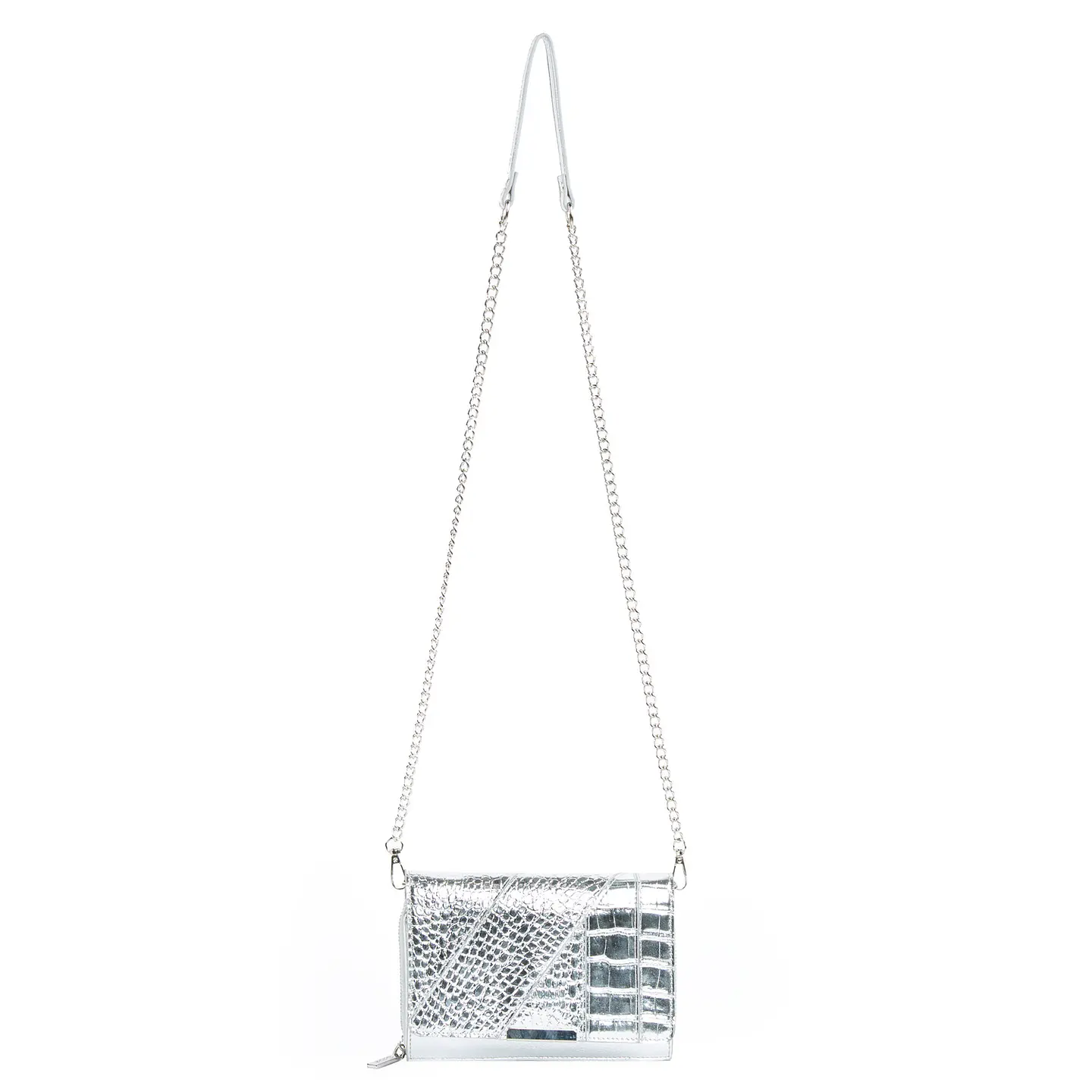 Cartera Plateada Gacel CAR3029 1