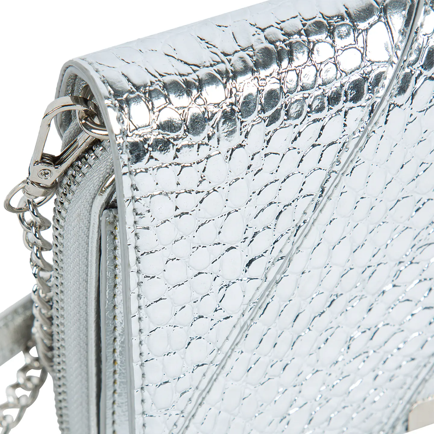 Cartera Plateada Gacel CAR3029 4