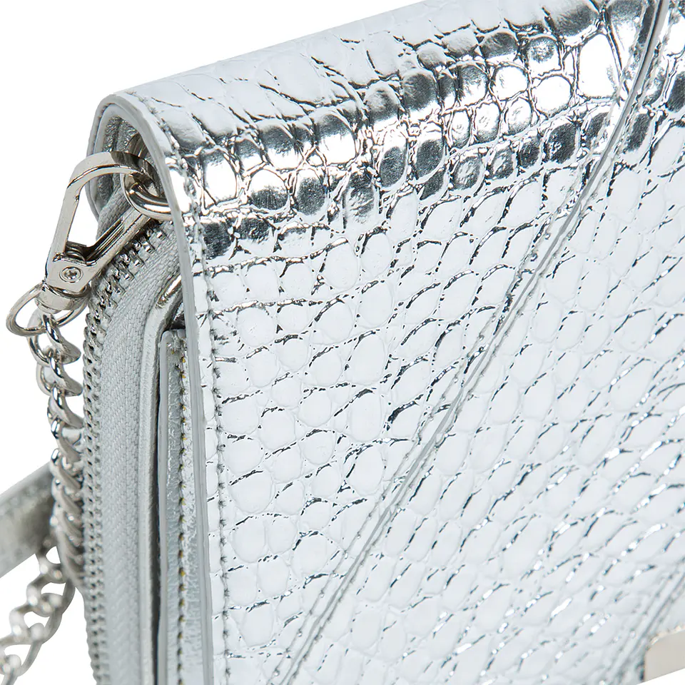 Cartera Plateada Gacel CAR3029 4