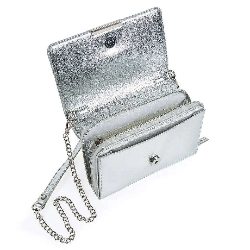 Cartera Plateada Gacel CAR3029 5