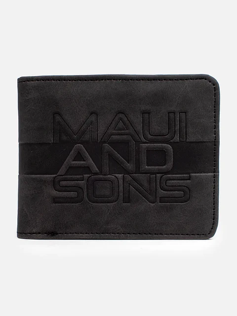 Billetera Negra Maui 5AB2169-MV