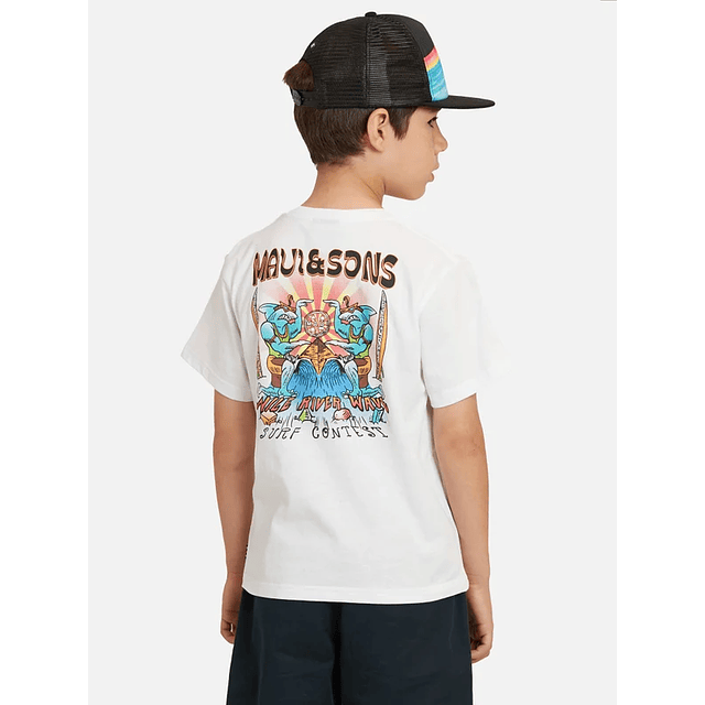 Pack Polera y Jockey Niño Maui 5AV1752-KV