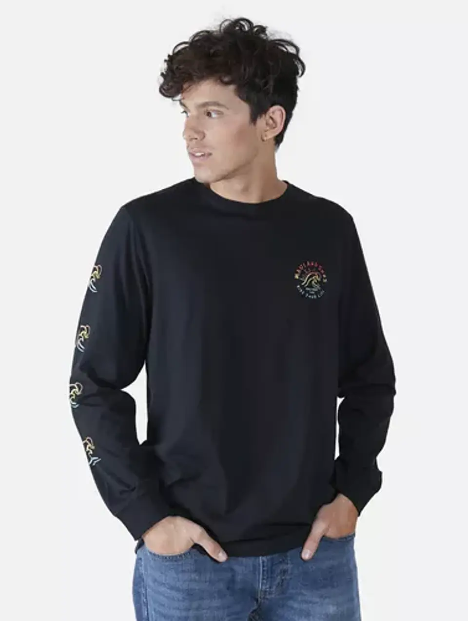 Polera Hombre Negra Maui 5P569-MV 1