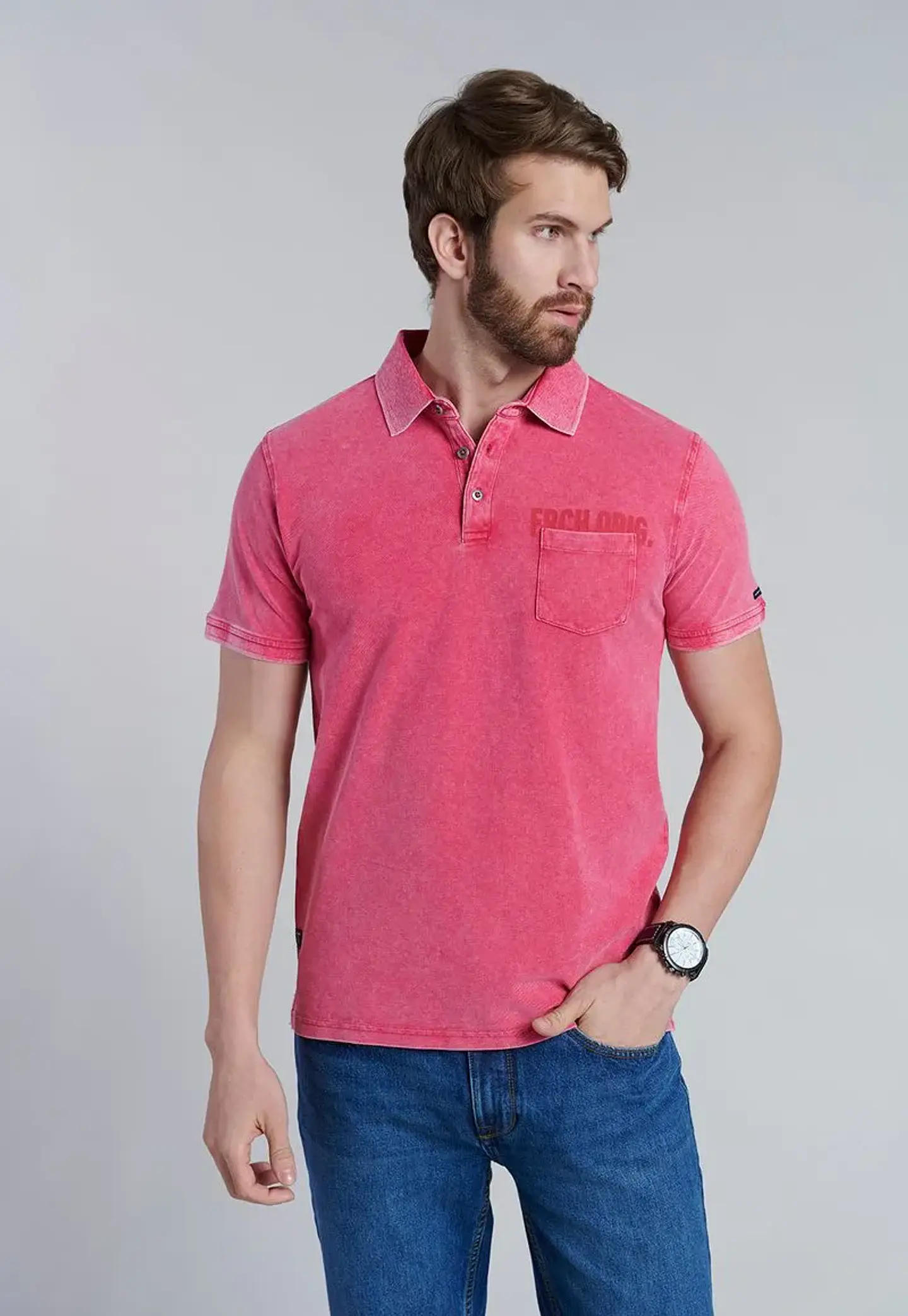 Polera Hombre Coral Ferouch 407904Y-0318 1