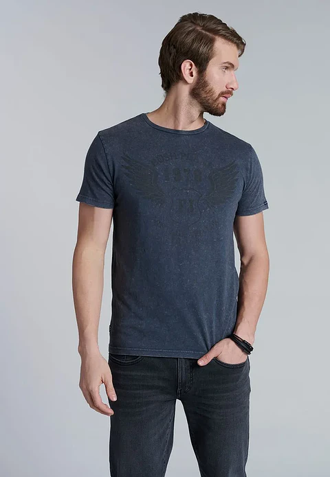 Polera Hombre Metal Ferouch 425619Y-0107