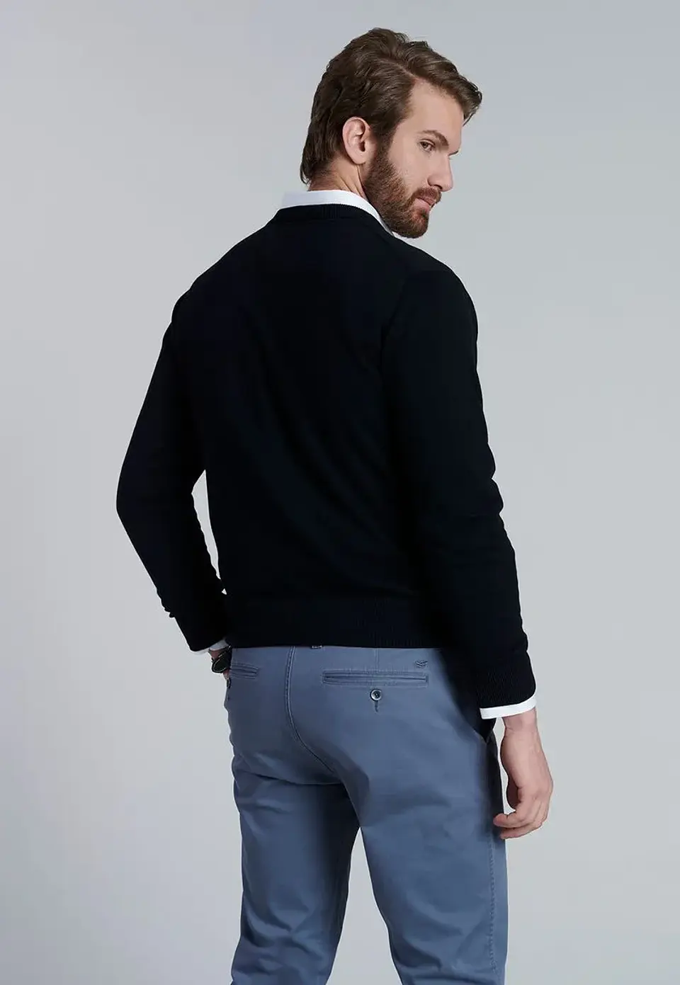Sweater Hombre Negro Ferouch 501601X-0016 2