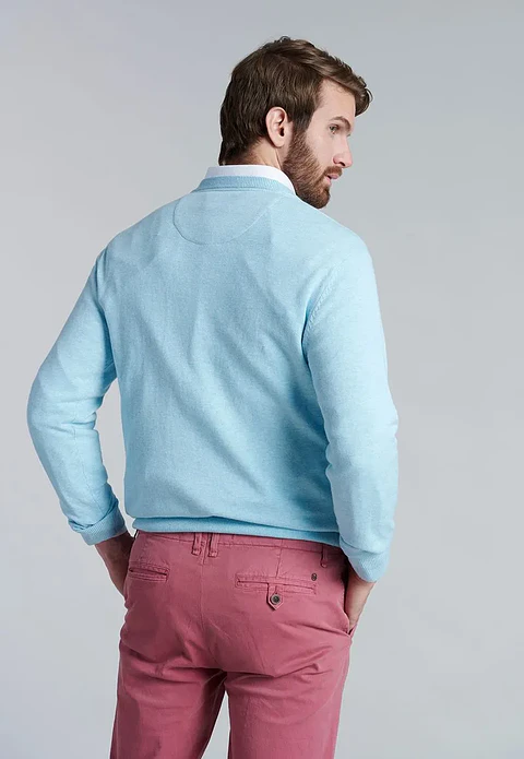 Sweater Hombre Turquesa Ferouch 501603Y-0242