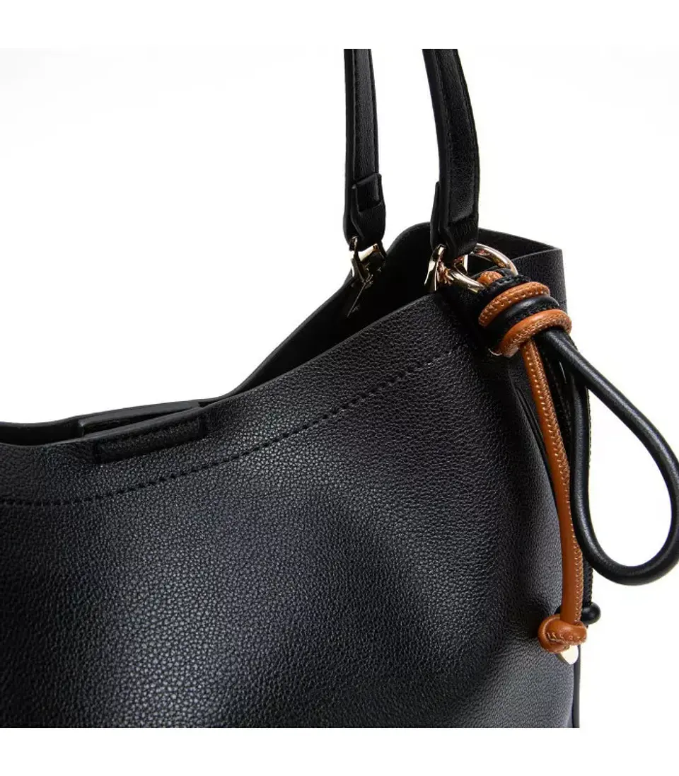 Cartera Mujer Negra Gacel CAR2939 4