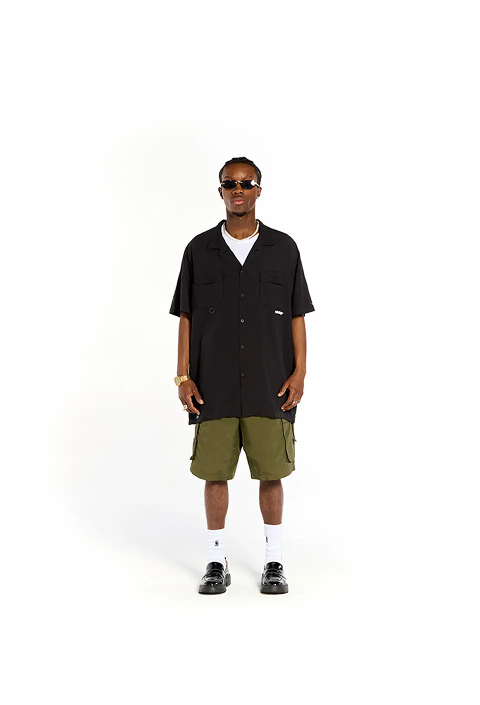 Camisa Hombre Negra Street Machine WUCAV2540NE 1