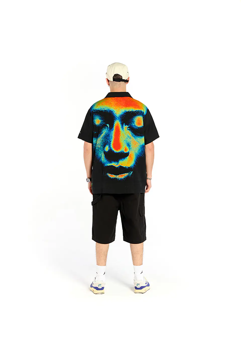 Camisa Hombre Negra Street Machine WUCAV2541NE 2