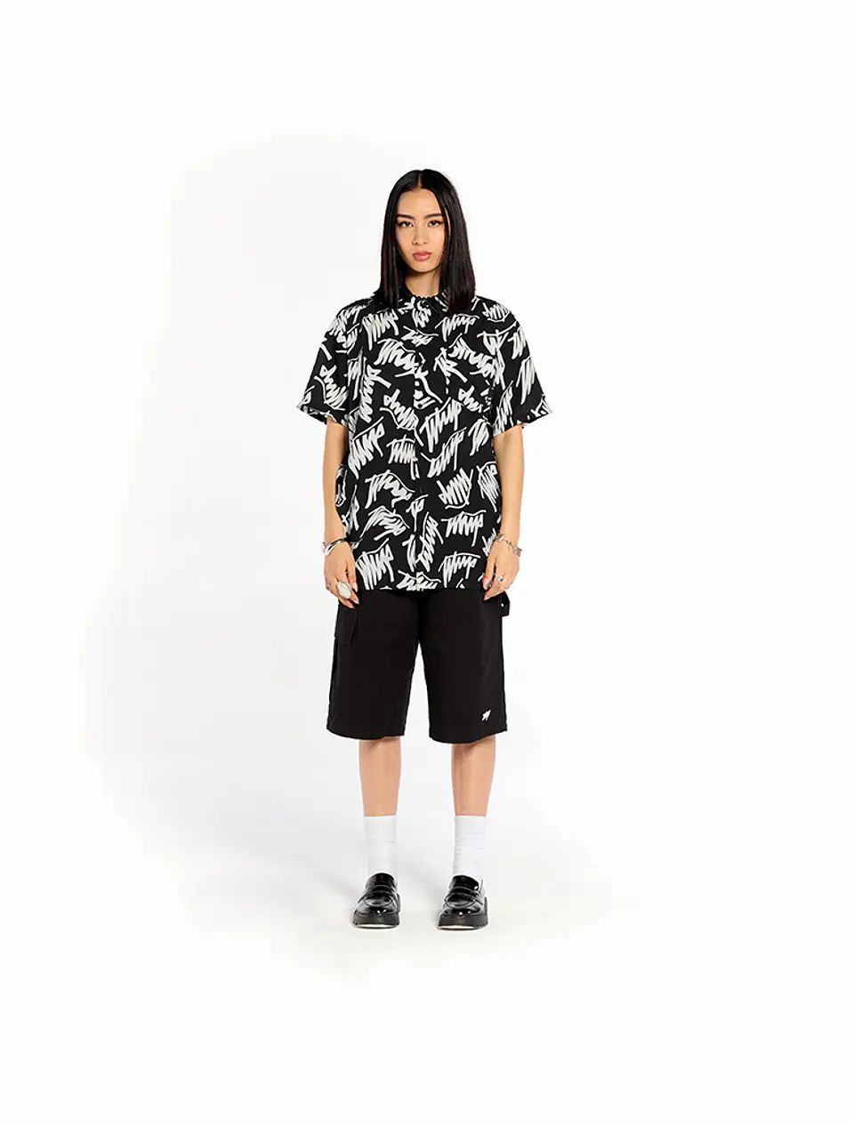 Camisa Hombre Negra Street Machine WUCAV2542NE 1