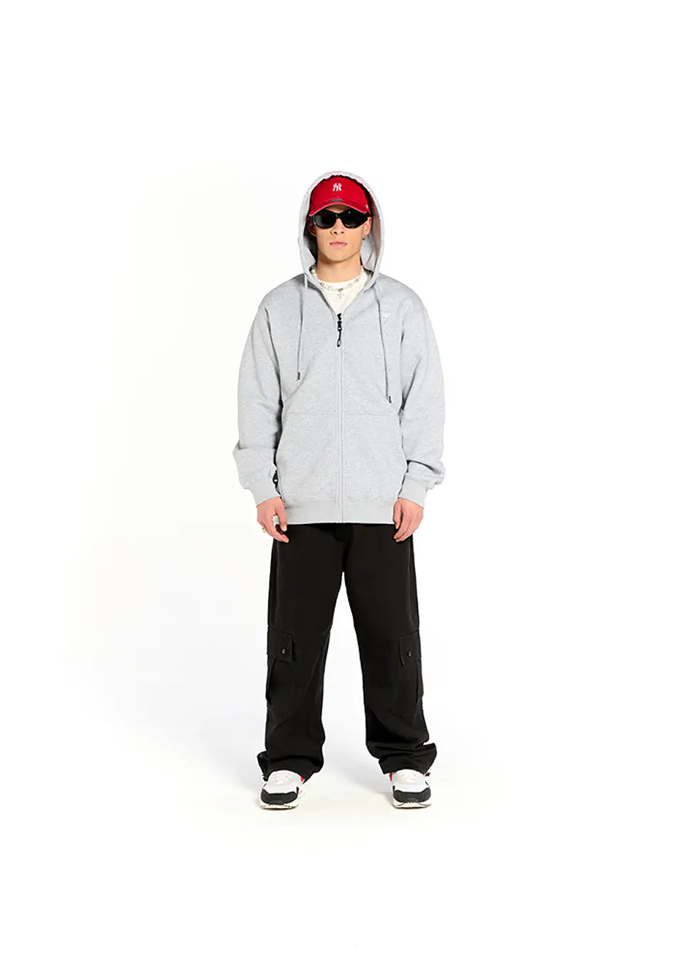 Polerón Hombre Gris Street Machine WUPOLNO92GR 1
