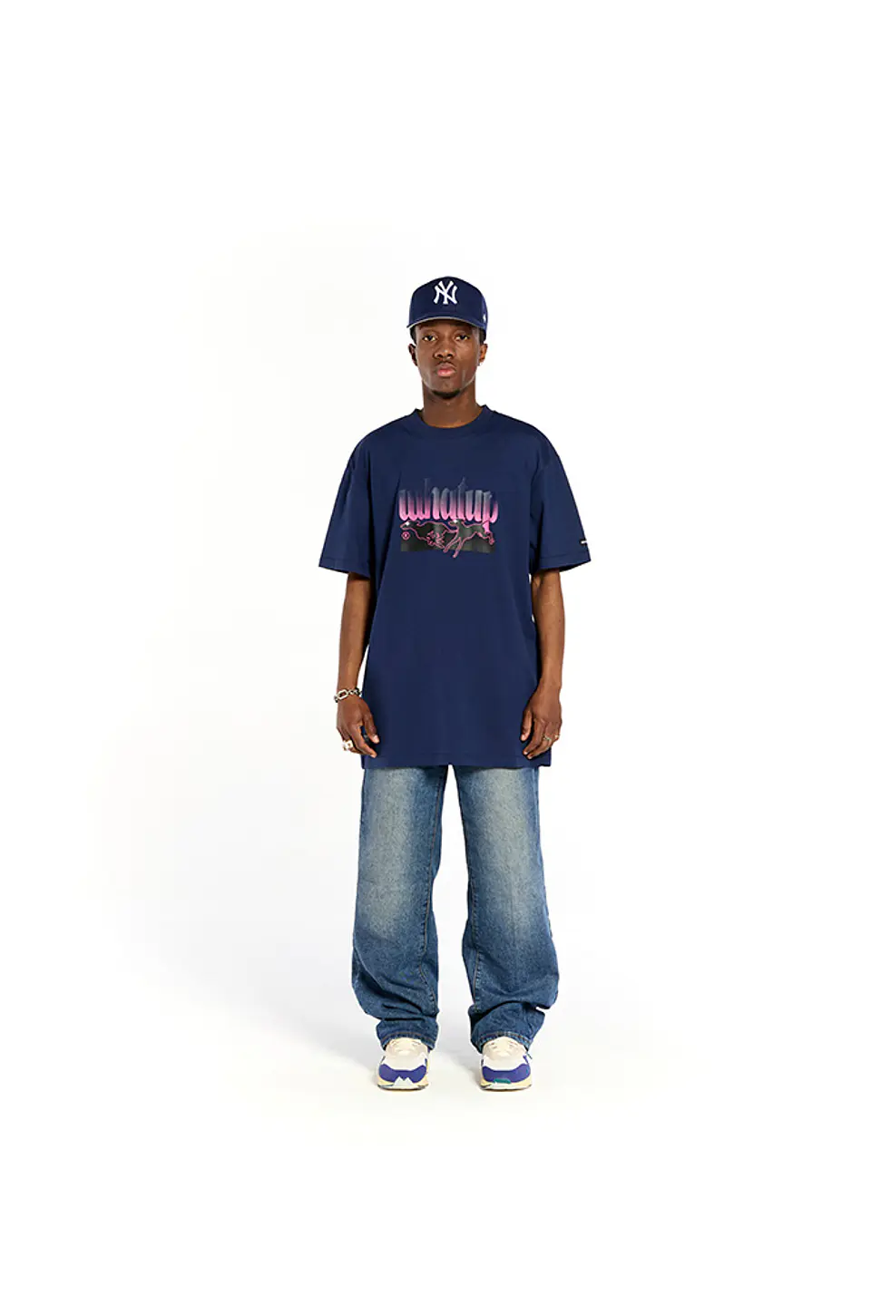 Polera Hombre Azul Street Machine WUPOV2507AZ 1