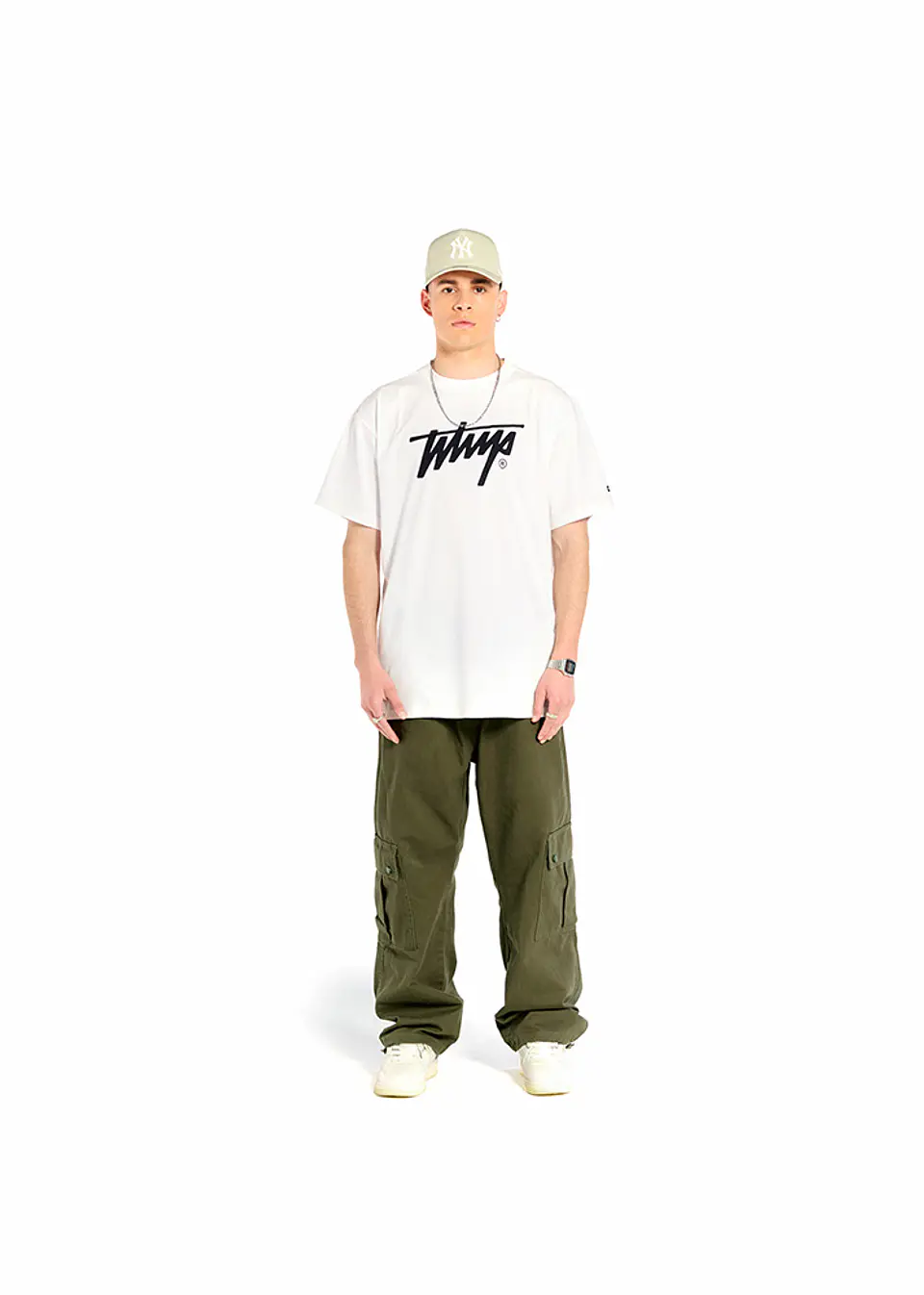 Polera Hombre Blanca Street Machine WUPONO90BL 1