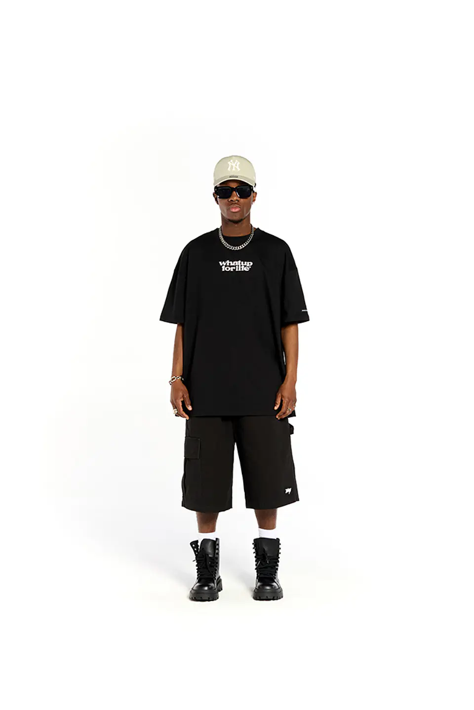Polera Hombre Negra Street Machine WUPOV2515NE 1
