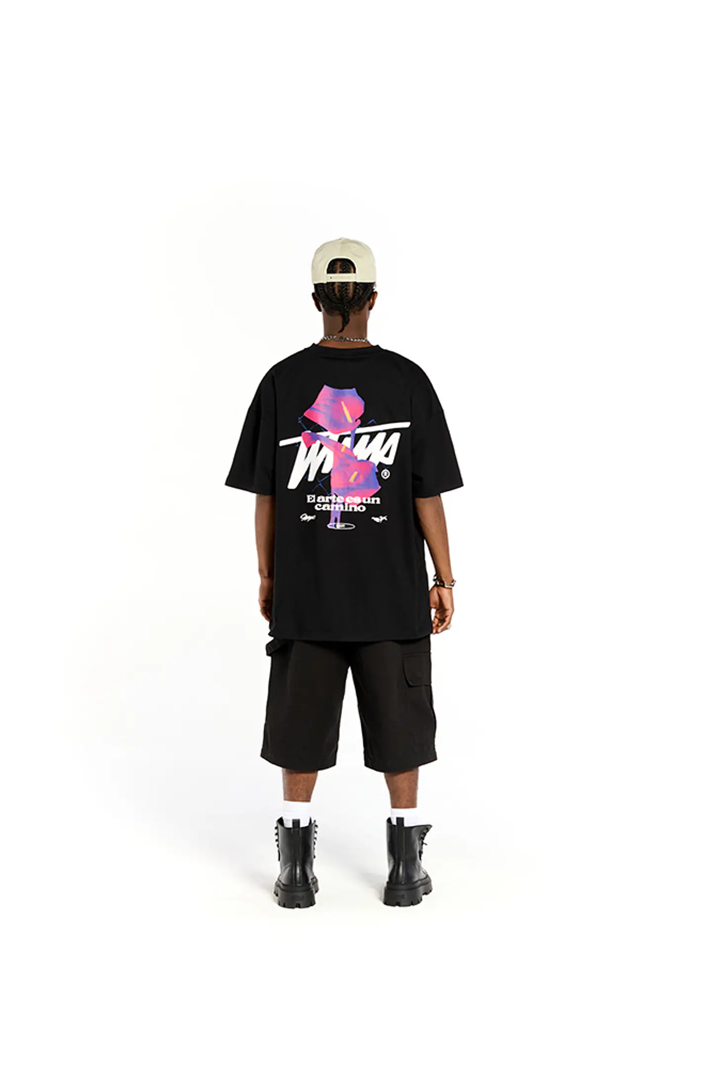 Polera Hombre Negra Street Machine WUPOV2515NE 2