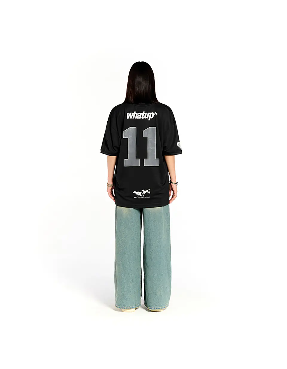 Polera Negra Street Machine WUPOV2518NE 2