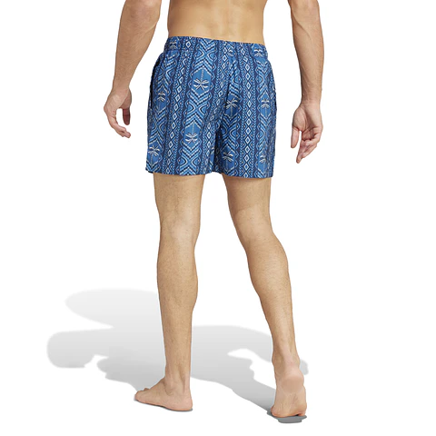 Traje de Baño Hombre Azul Adidas IX9785