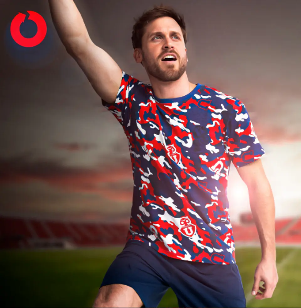 Pijama Hombre Universidad de Chile Top 256AVUCH 1