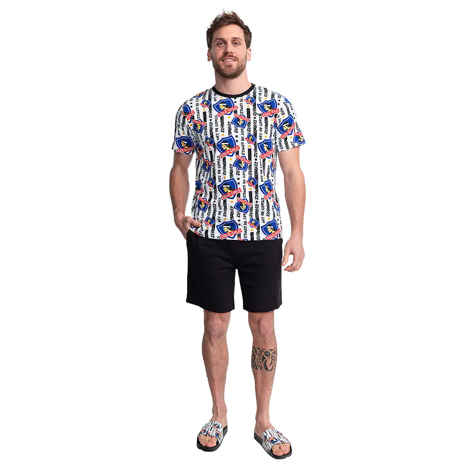 Pijama Hombre Colo Colo Top 256AVCC 1