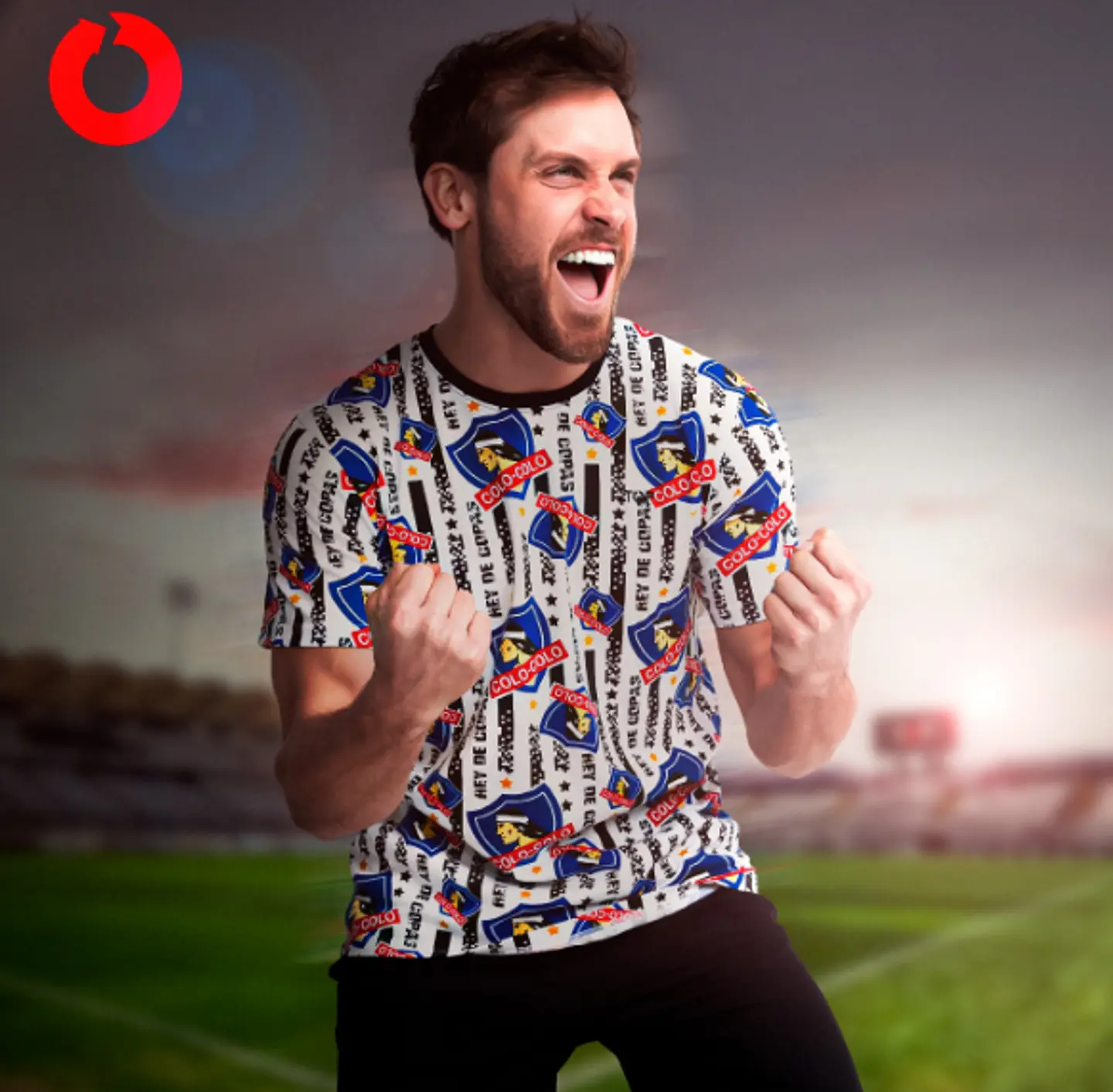 Pijama Hombre Colo Colo Top 256AVCC 3