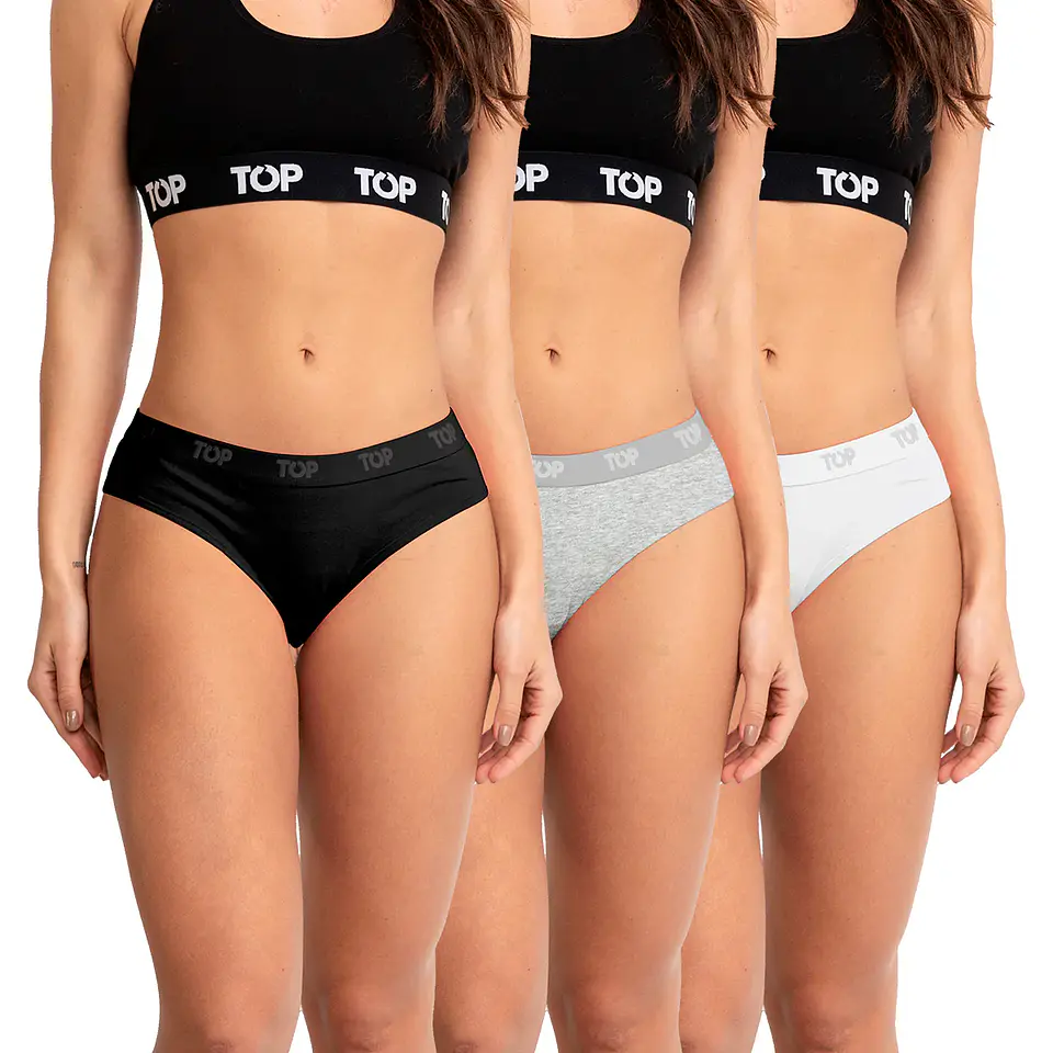 Bikini Mujer Colores Surtidos Top M205P3 2