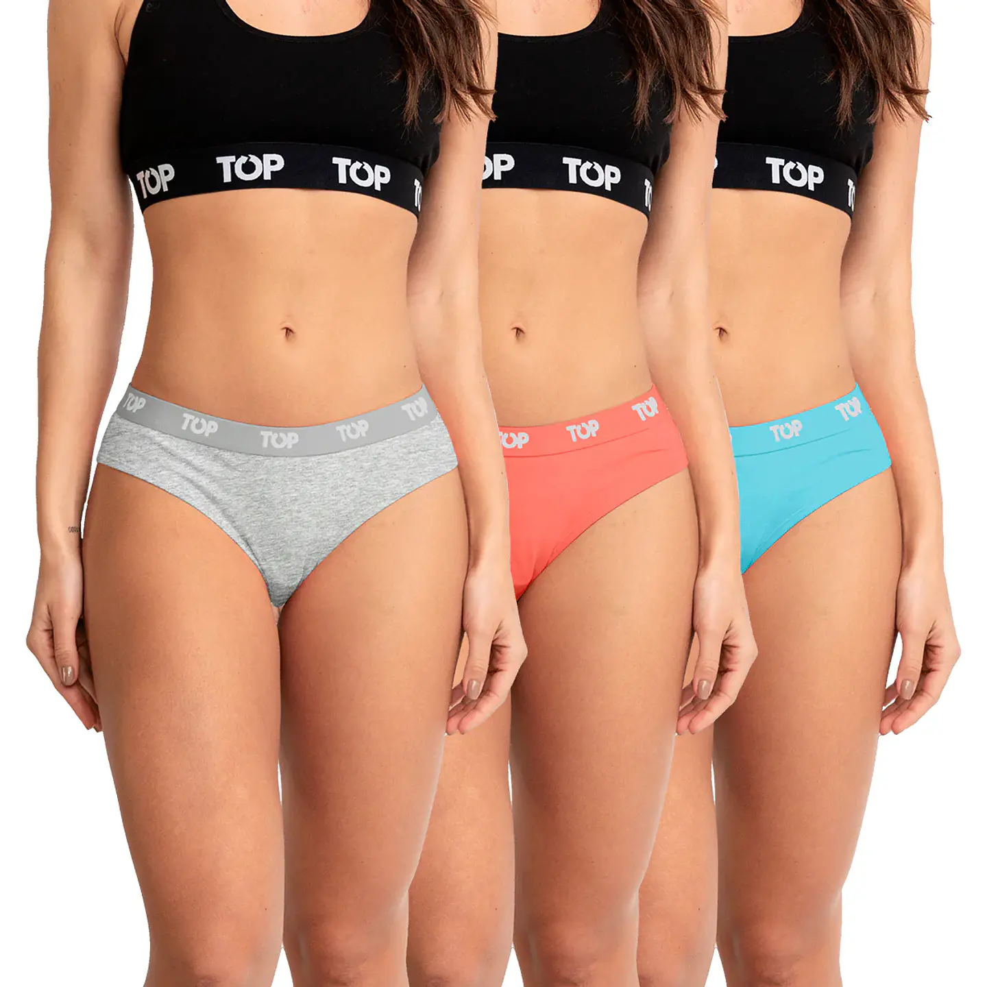 Bikini Mujer Colores Surtidos Top M205P3 4