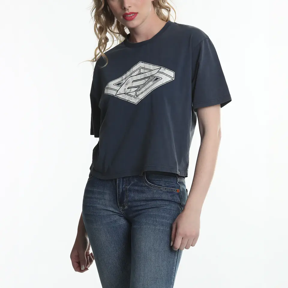 Polera Mujer Azul Ellus DFC76913 1