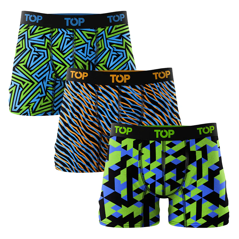 Boxer Hombre Colores Surtidos Top 208AP3NV24 1