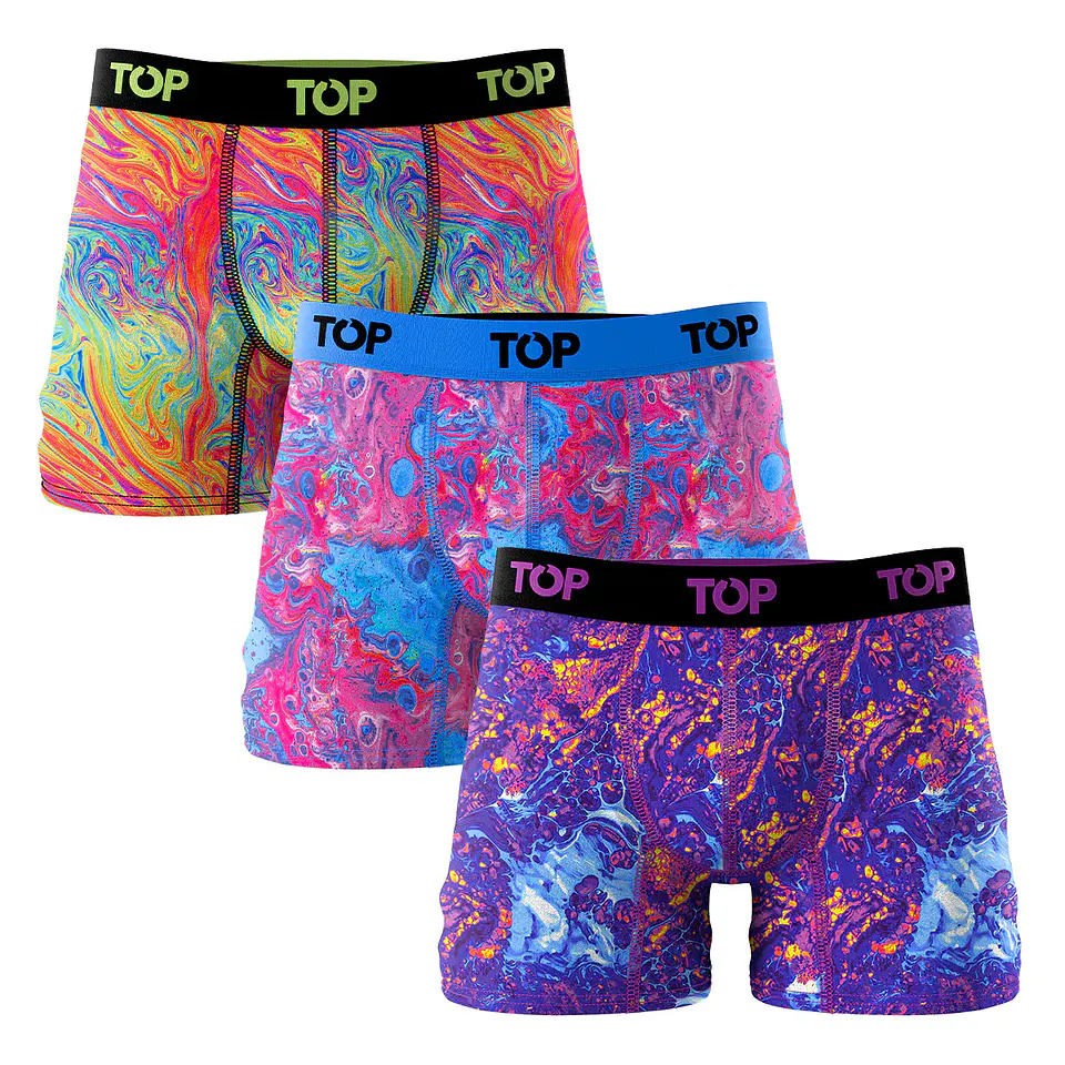 Boxer Hombre Colores Surtidos Top 208MP3NV24 2