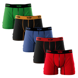 Boxer Hombre Colores Surtidos Top 208P/5