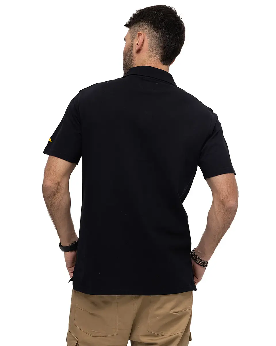 Polera Hombre Negra Cat 4010329-62B 2