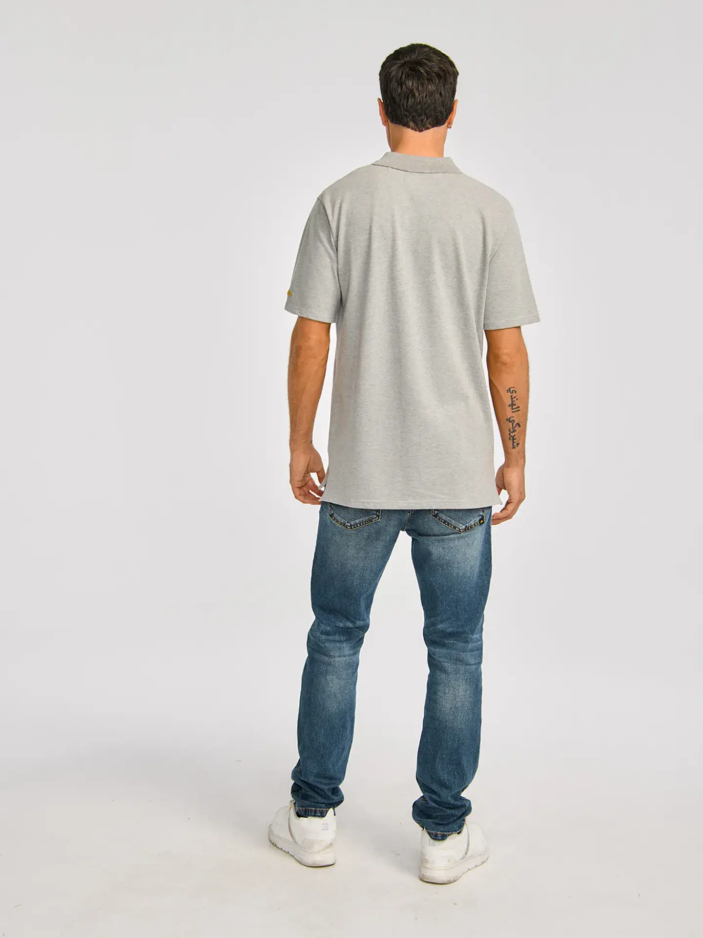 Polera Hombre Gris Cat 4010329-C9H 2