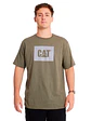 Polera Hombre Oliva Cat 4010482-DR3 - Miniatura 1
