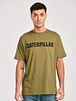 Polera Hombre Oliva Cat 4010501-3JE - Miniatura 1