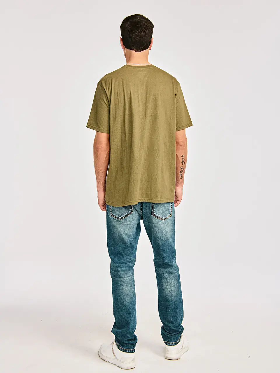 Polera Hombre Oliva Cat 4010501-3JE 2