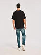 Polera Hombre Negra Cat 4010501-57C - Miniatura 2