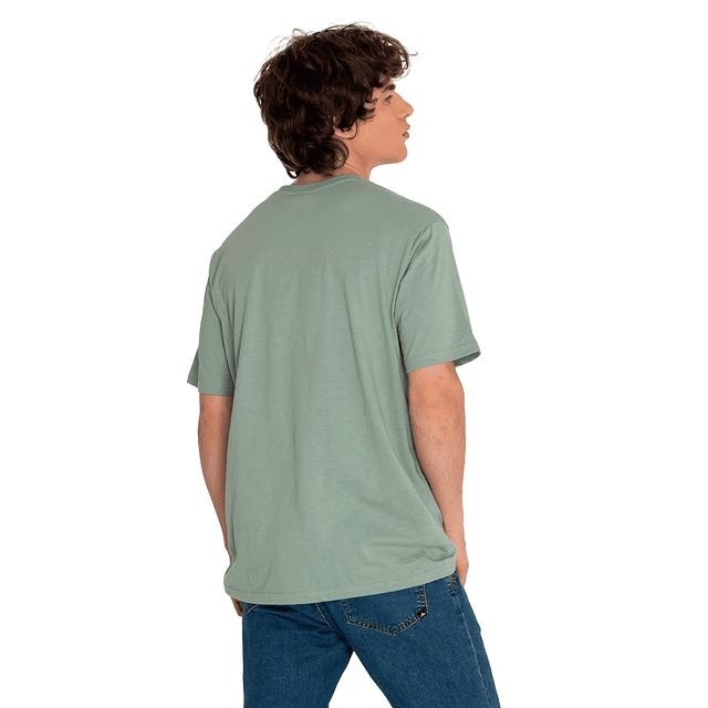 Polera Hombre Oliva Cat 4010503-78P