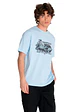 Polera Hombre Celeste Cat 4010506-BUD - Miniatura 1