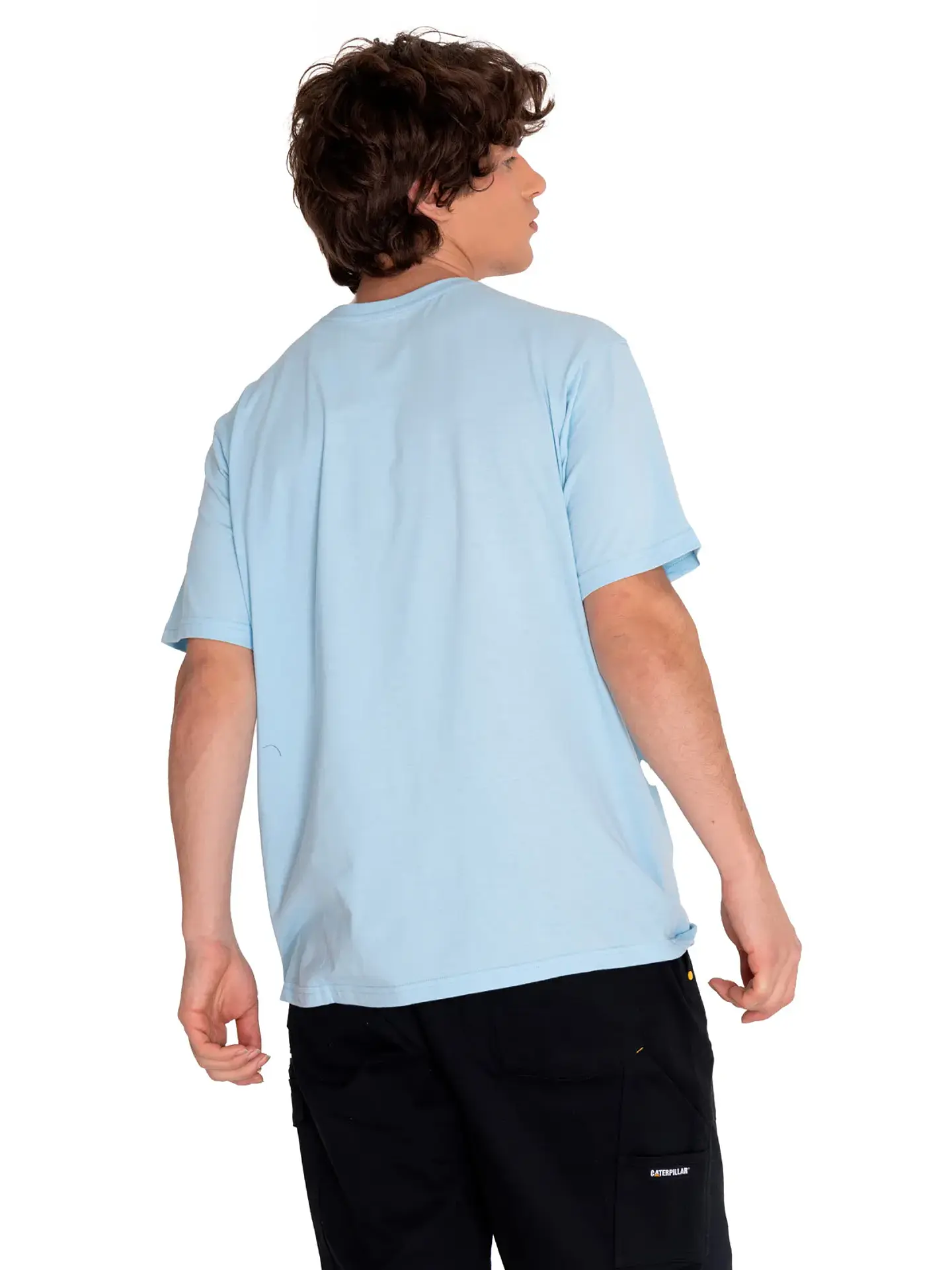 Polera Hombre Celeste Cat 4010506-BUD 2