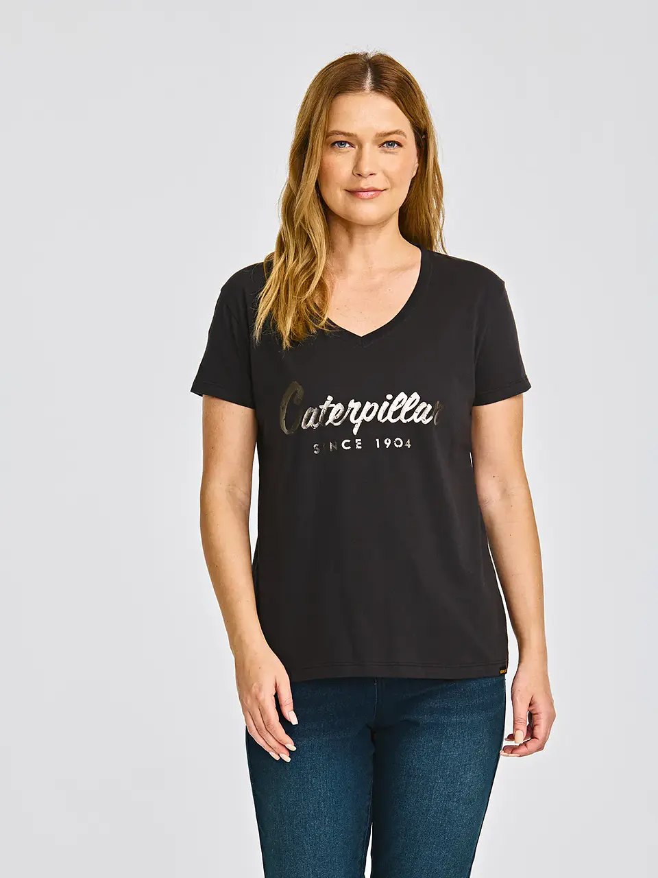 Polera Mujer Negra Cat 4010556-8DH 1