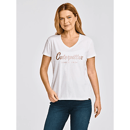 Polera Mujer Blanca Cat 4010556-BOH