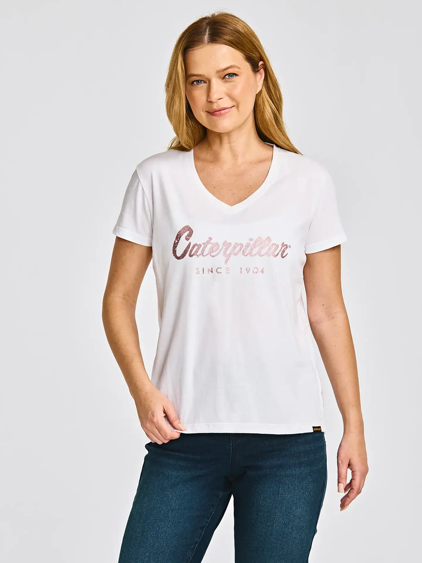 Polera Mujer Blanca Cat 4010556-BOH 1
