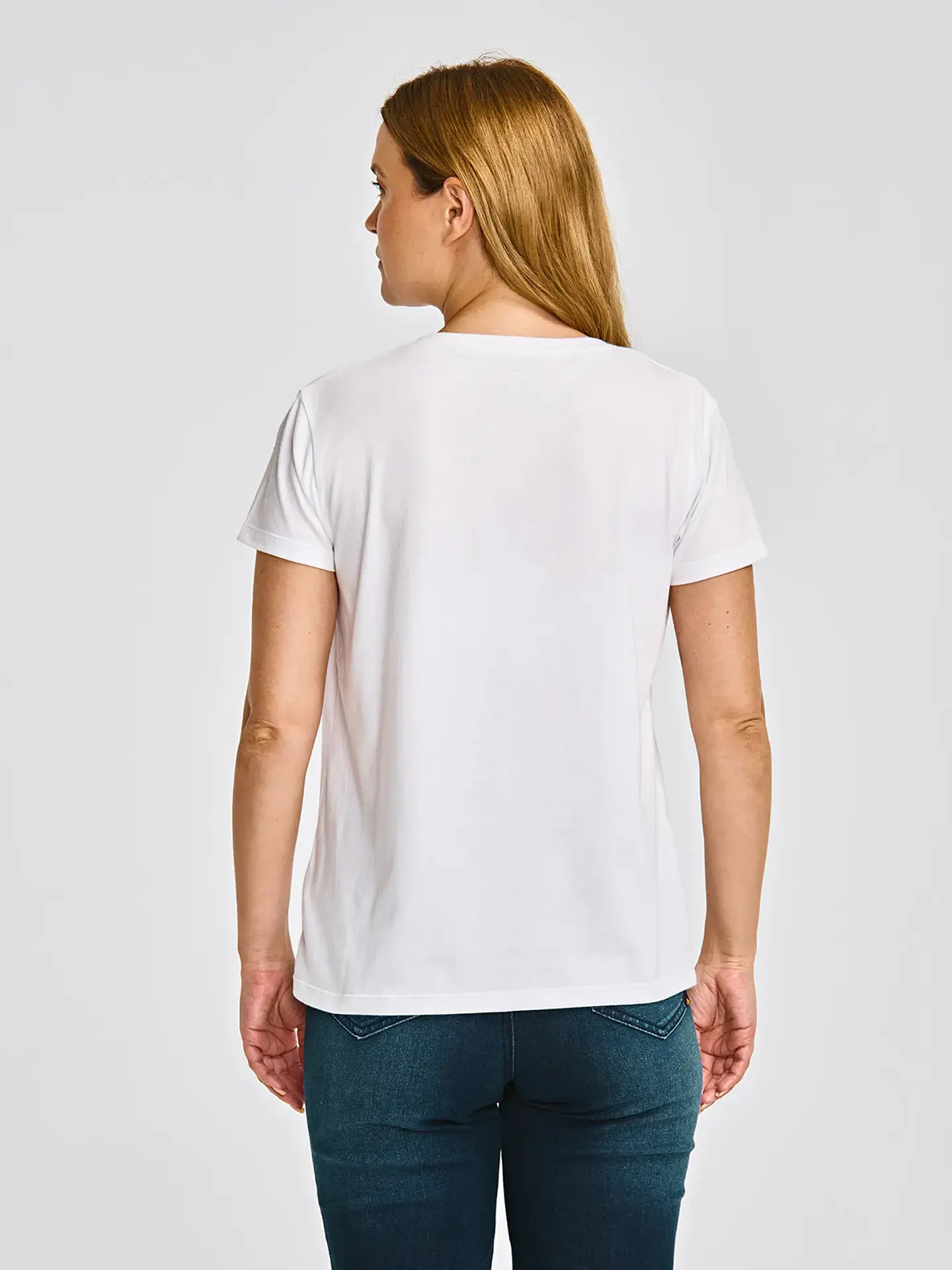 Polera Mujer Blanca Cat 4010556-BOH 2