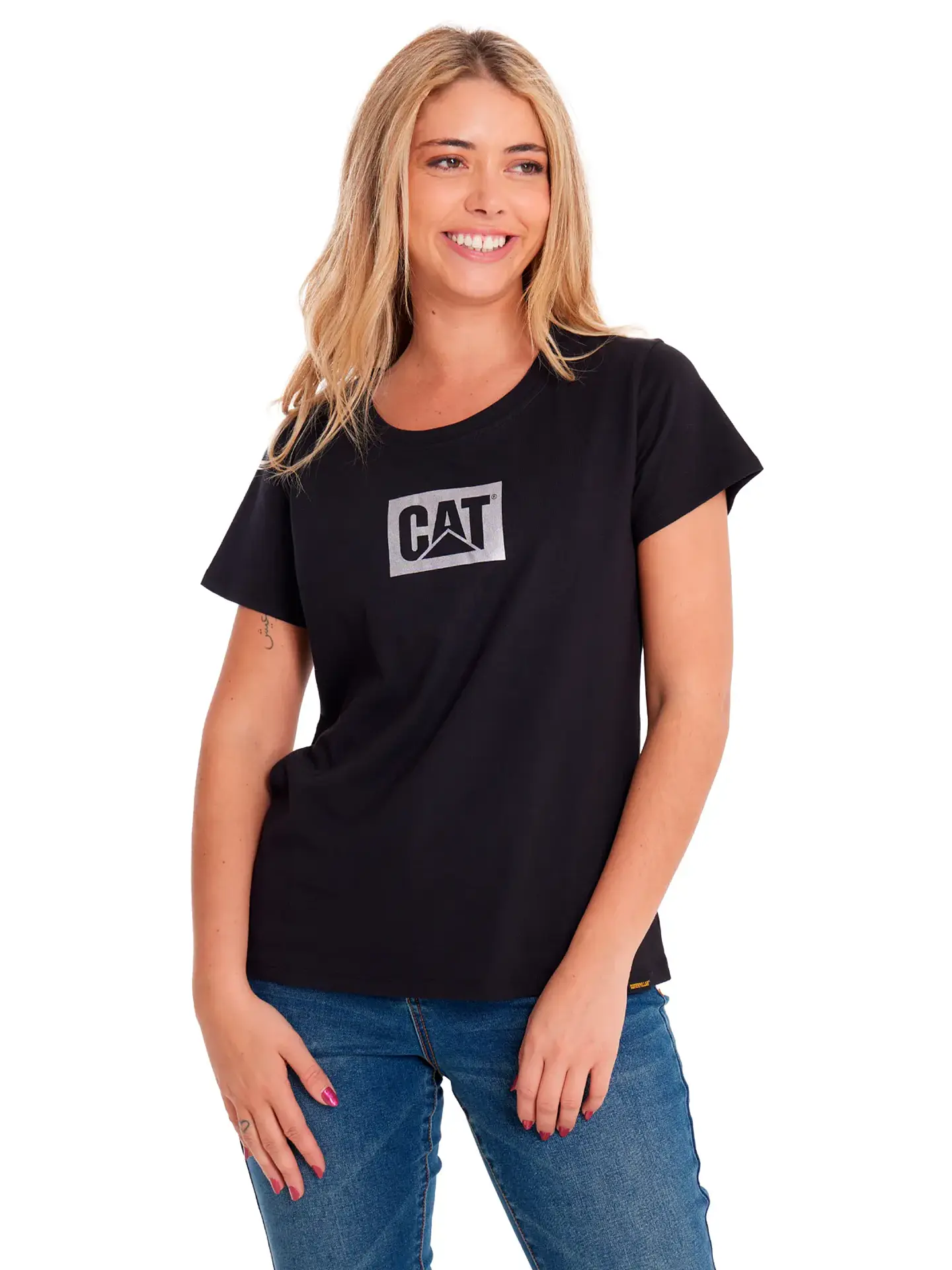 Polera Mujer Negra Cat 4010558-62B 1