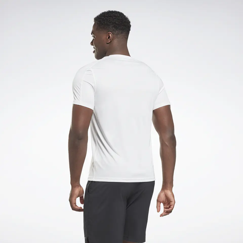 Polera Hombre Blanca Reebok 100057840 2