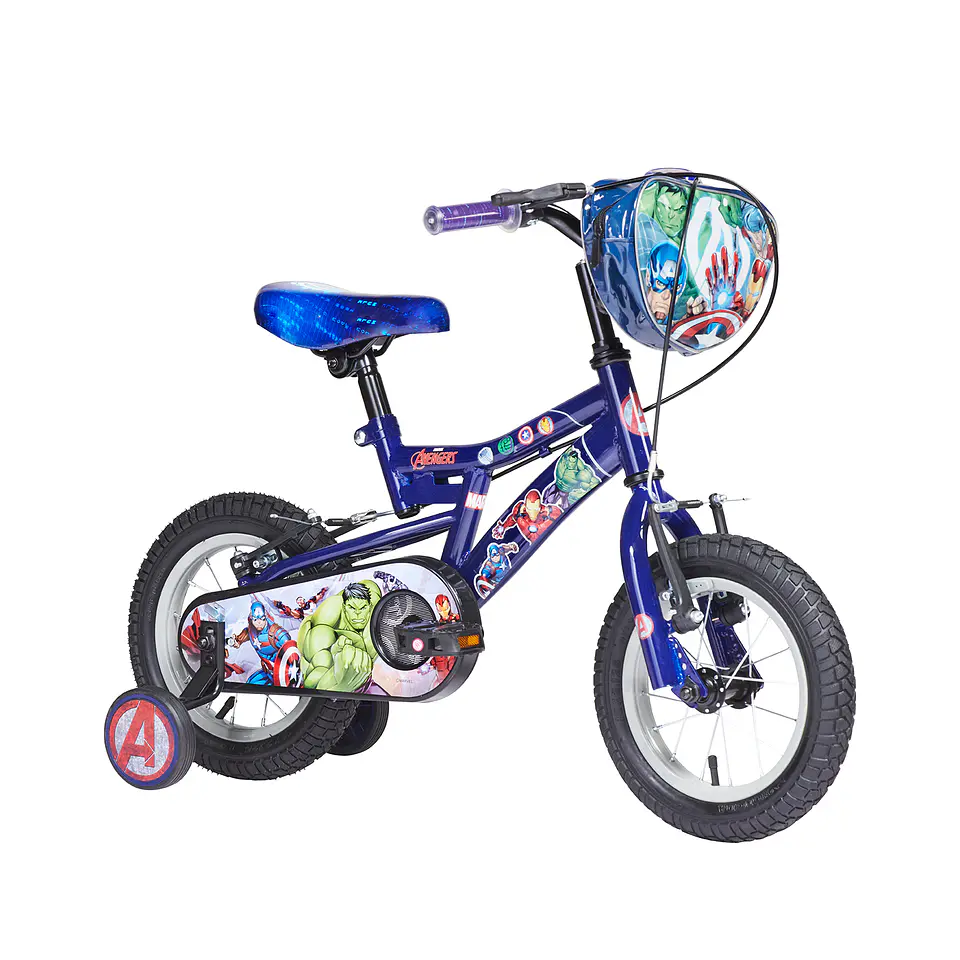 Bicicleta Infantil Avengers 12″ Niño Azul Lahsen 00IN12O2021AZ01 1
